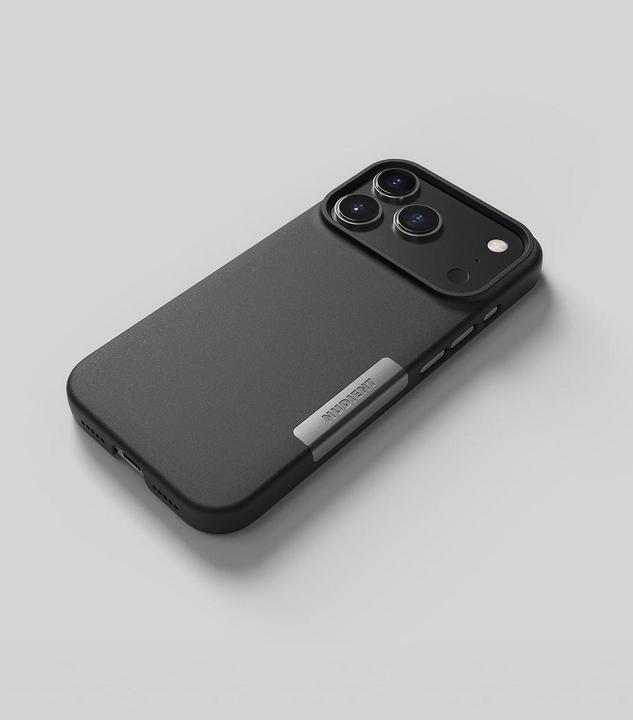 Actual product image Nudient Thin Magsafe Case Apple iPhone 17 Pro V6 Ink Black (Apple iPhone 17 Pro)