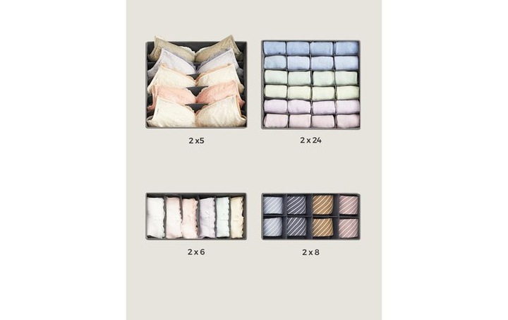 Actual product image Songmics Justin (8 x, 32 x 16 x 10 cm)