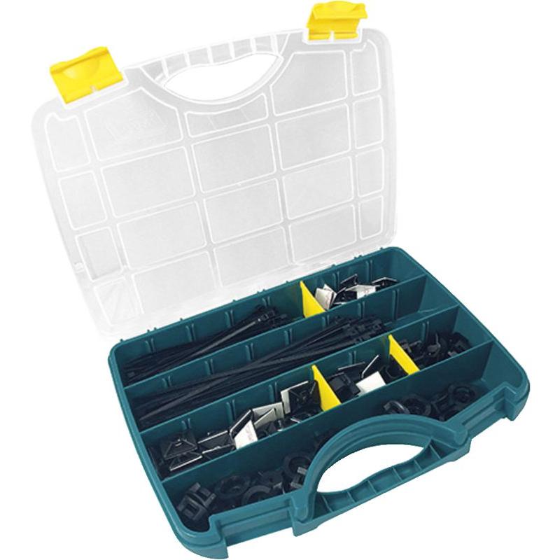 SapiSelco, Kabelbinder, Kabelbinder-Sortiment (Kunststoffkabelbinder, 240 mm, 350 Stk.)