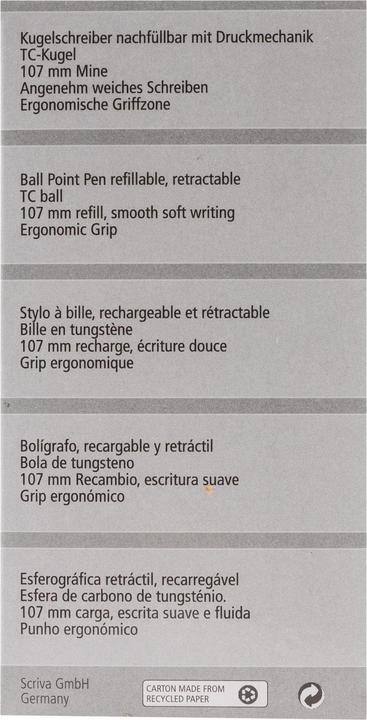 Actual product image Scriva Biros Office Focus Green,12 pieces (Green, 1 x)