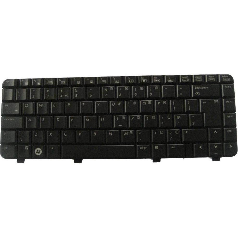 HP Keyboard (NORDIC), Notebook Ersatzteile, Schwarz