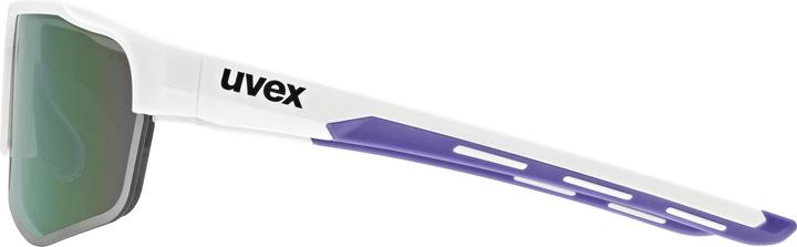 Produktbild Uvex Sports axos set (white matt (purple), Clear, Mirror Purple)