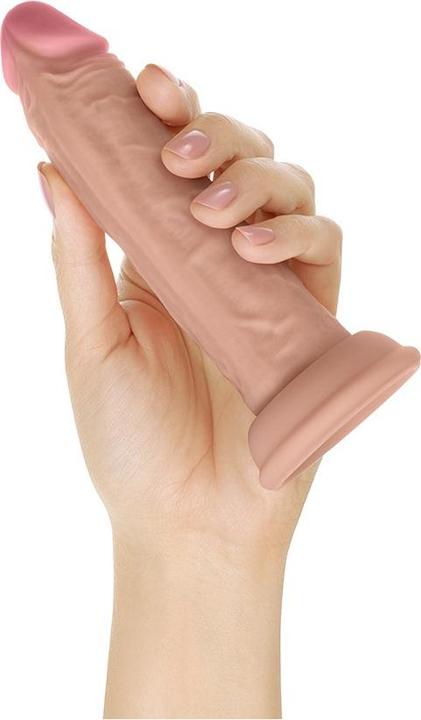 Actual product image Shaft Model J 13.97 cm Liquid Silicone Dong Pine Flesh