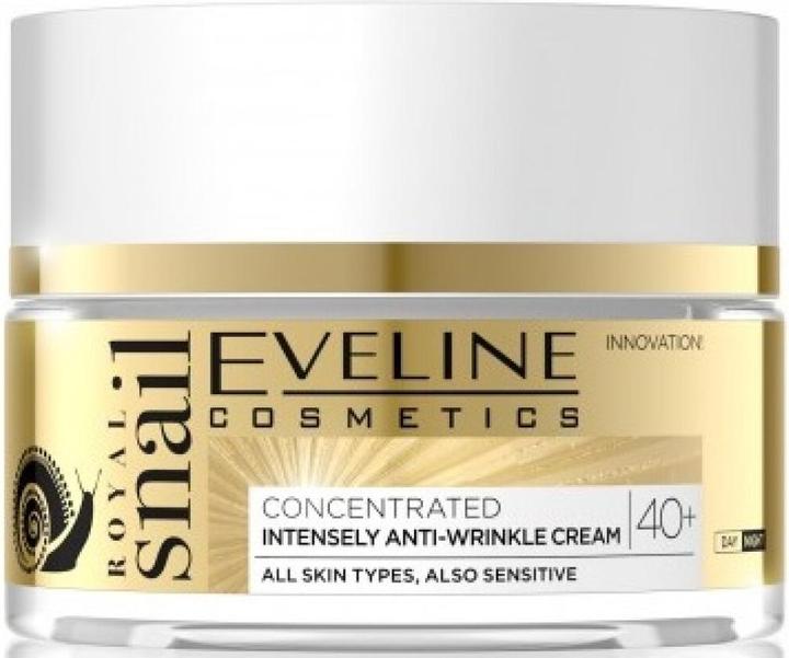 Actual product image Eveline Cosmetics - Royal Snail Intensely Anti-Wrinkle Day And Night Cream 40+ - Day And Night Cream (50 ml)