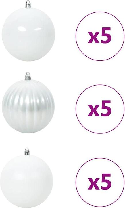 Produktbild vidaXL Weihnachtskugeln