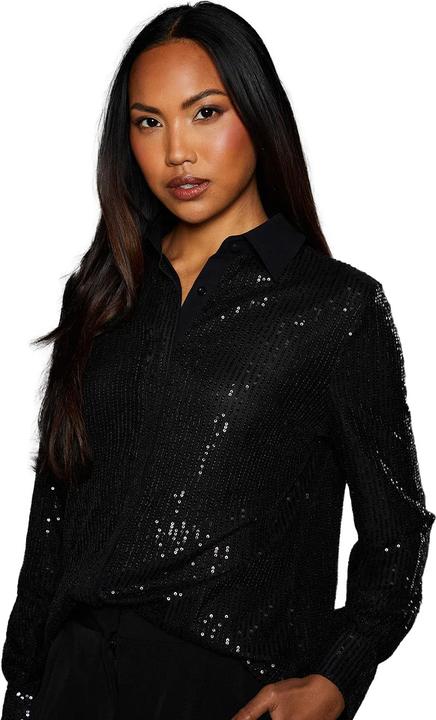 Immagine prodotto Principles Camicia Paillettes Colletto a Contrasto Donna (42)