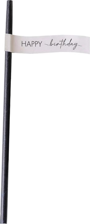 Produktbild Ginger Ray Pailles - Happy Birthday Noir (16 pièces) (16 x)