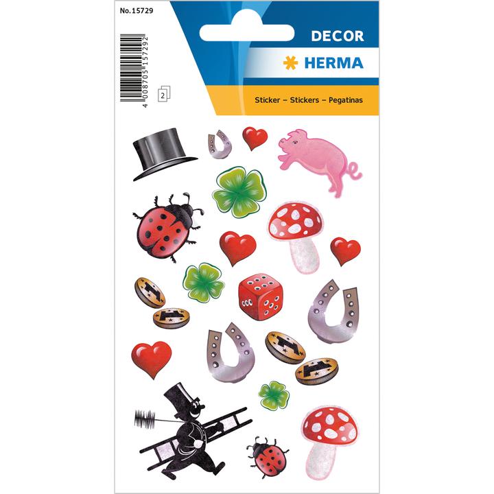 Produktbild HERMA Sticker Glück