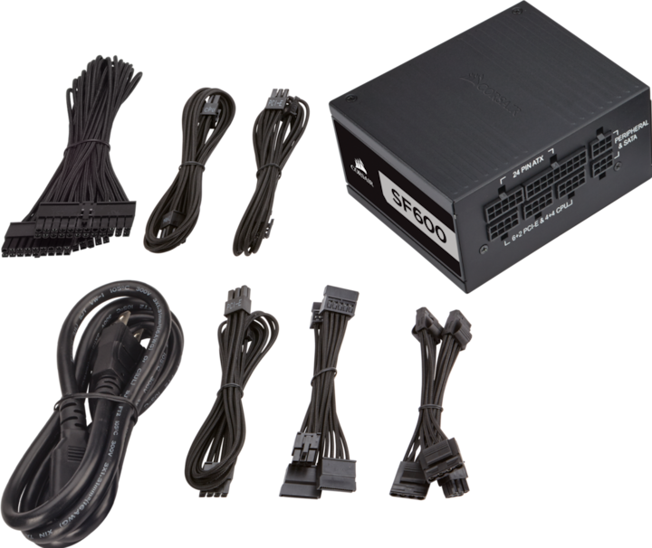 Actual product image Corsair SF600 Platinum (600 W)