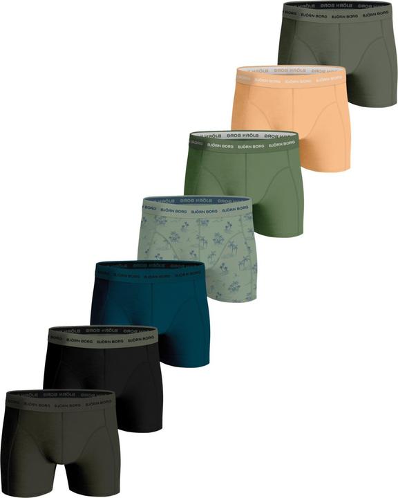 Immagine prodotto Björn Borg Cotton Stretch Boxer 7er Pack - 62099 (S, Confezione da 7)