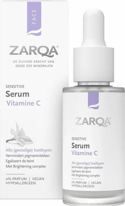 Actual product image Zarqa Face Sensitive Serum Vitamin C (30 ml)