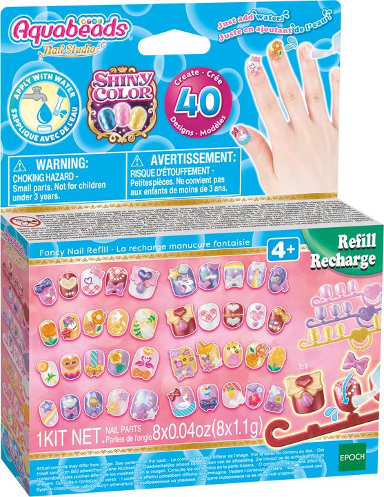 Produktbild Epoch Fingernägel Nachfüll Set gelb/pink (Kunstnägel, Mehrfarbig)