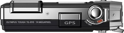 Actual product image Olympus TG-810, 14MP, 3D, 5x Zoom, GPS, Waterproof, Black (1/2,3'')