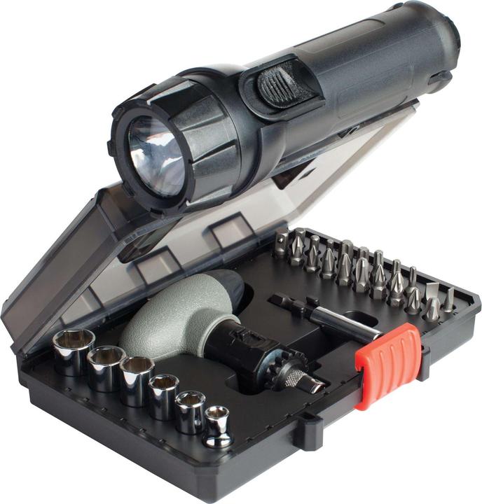 Produktbild Black & Decker 30tlg. SOSSet mit Sicherheitsweste