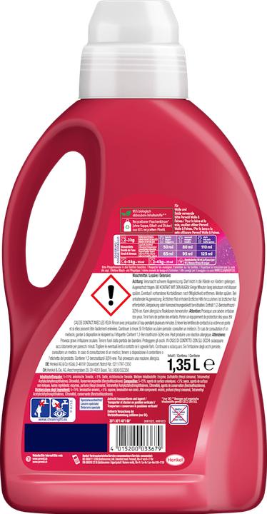 Perwoll Color Detergent 80 Wash Loads - Delicate Formula Cleans Gently (80 Cycles de lavage, Lessive liquide)