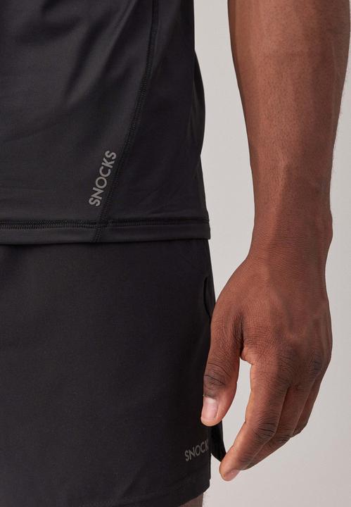 Image du produit Snocks Trainingsshirt mit Reflexstreifen Herren (S)