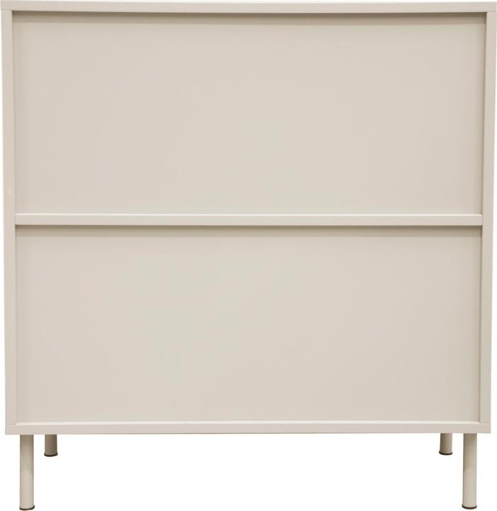 Produktbild En.Casa Sideboard Holea mit 2 Türen 75x70x34 cm Beige