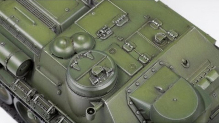 Immagine prodotto 1:35 SU-100, carro armato sovietico della seconda guerra mondiale