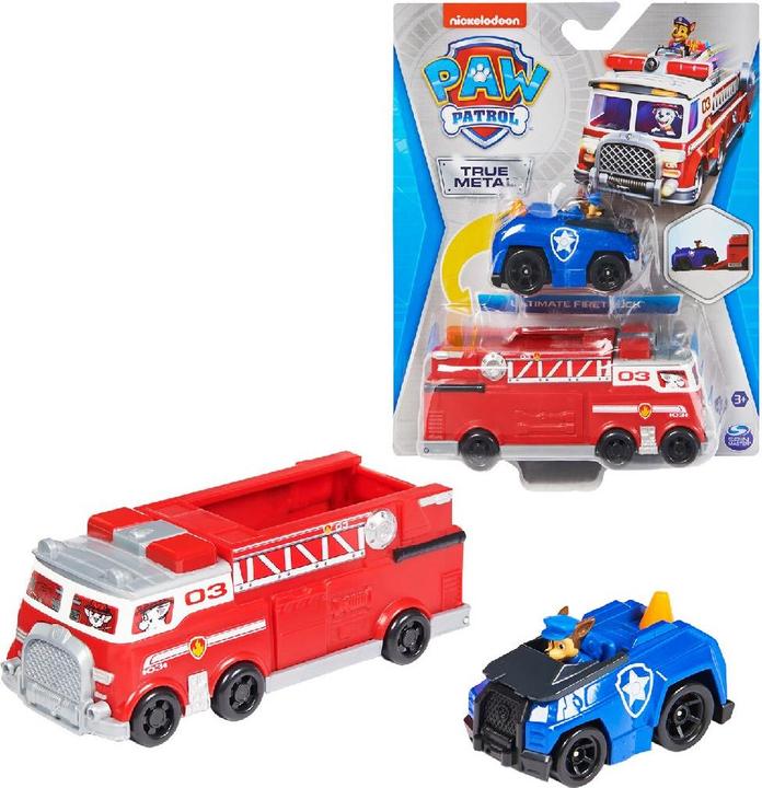 Immagine prodotto Spin Master PAW True Metal Team Vehicle Firetruck