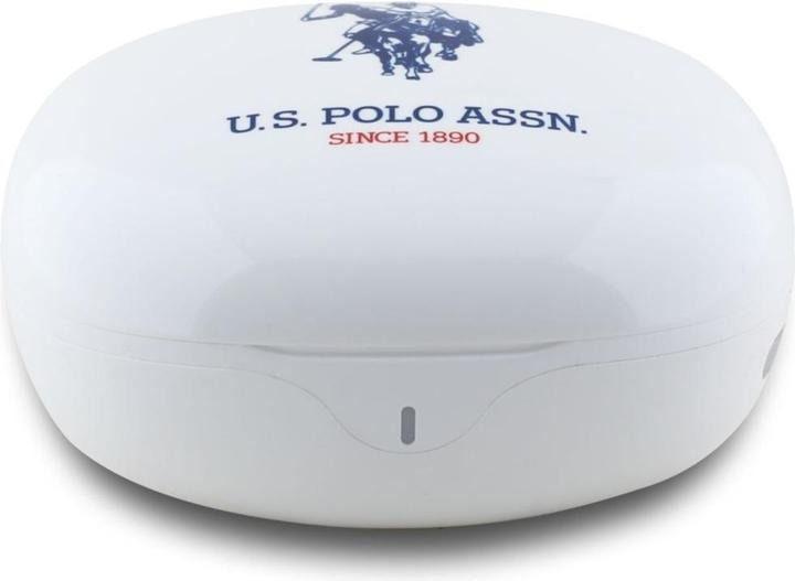 Actual product image U.S. Polo TWS US Polo DH Logo Bluetooth Headphones - White (4 h, Wireless)