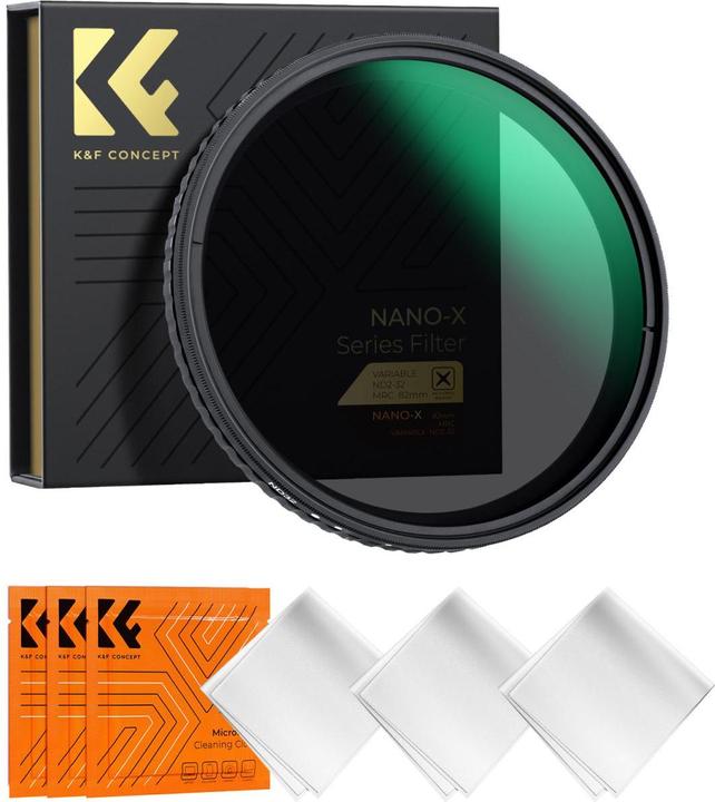 Produktbild K&F Concept Filter Nano-X 37 mm XV38 (37 mm, ND- / Graufilter)