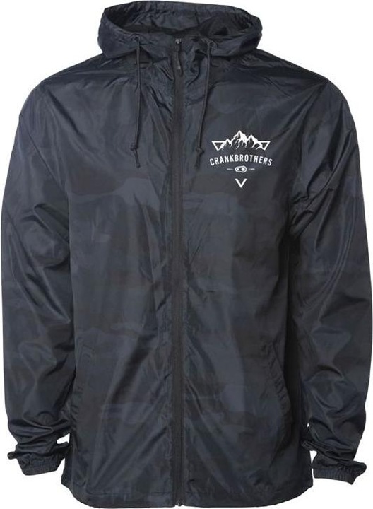Crankbrothers Mountain Windbreaker Range Men, black camo, L (L)