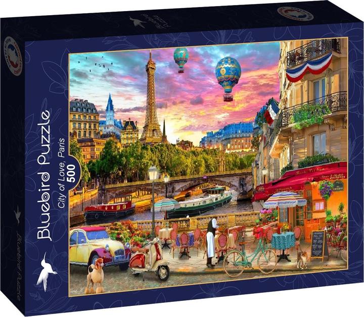 Bluebird Puzzle 500 pieces City of Love, Paris (500 Teile)