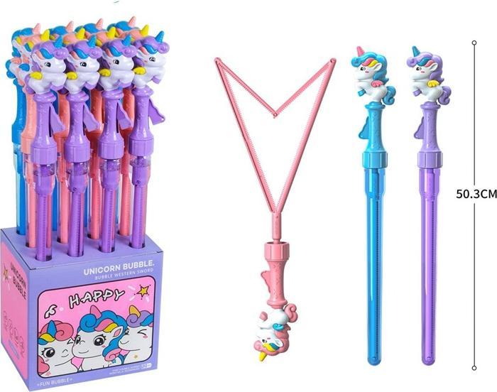 Partydeco Seifenblasenstift Unicorn 2322, 100 ml