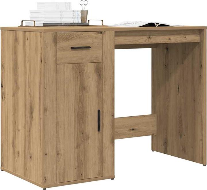 Image du produit vidaXL Schreibtisch Artisan-Eiche 100x49x75 cm Holzwerkstoff Bürotisch (100 x 49 x 75 cm)