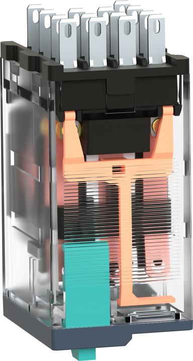 Produktbild Schneider Electric 14 pin plug in relay 24Vdc coil, 6A 4PDT
