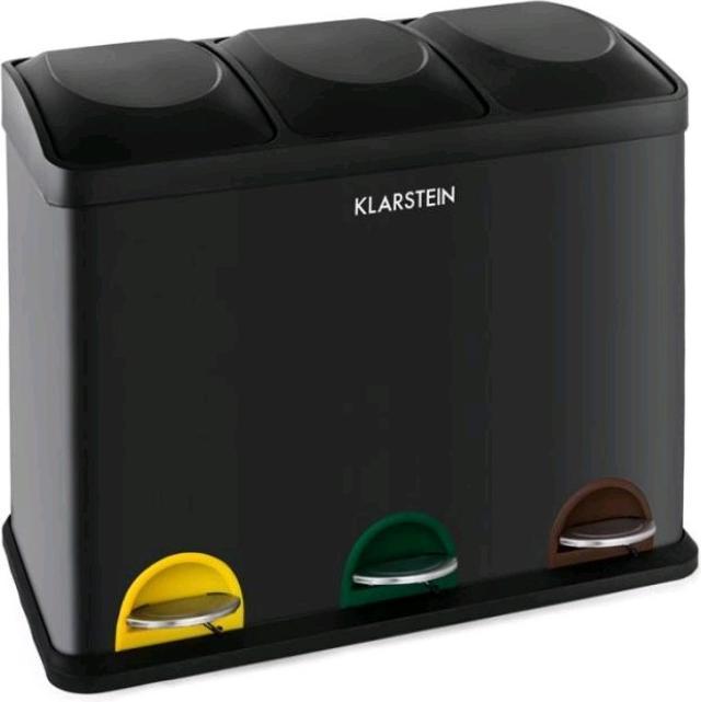 Produktbild Klarstein Ökosystem Mülleimer Schwarz (45 l)