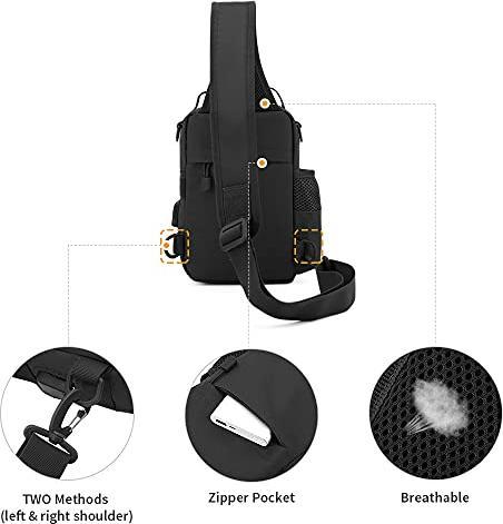 Actual product image Only-Bags.Store Tactical Chest Bag Military Shoulder Bag Tactical Chest Sling Pack Crossbody Bag