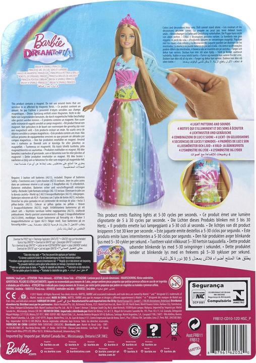 Productafbeelding Barbie Dreamtopia Rainbow Kingdom - Magisch haarspel prinses
