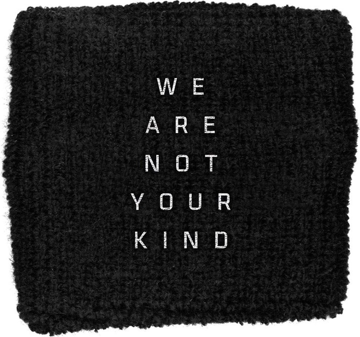 Actual product image Slipknot We Are Not Your Kind Fabric Wristband (20% elastane, 80% cotton)