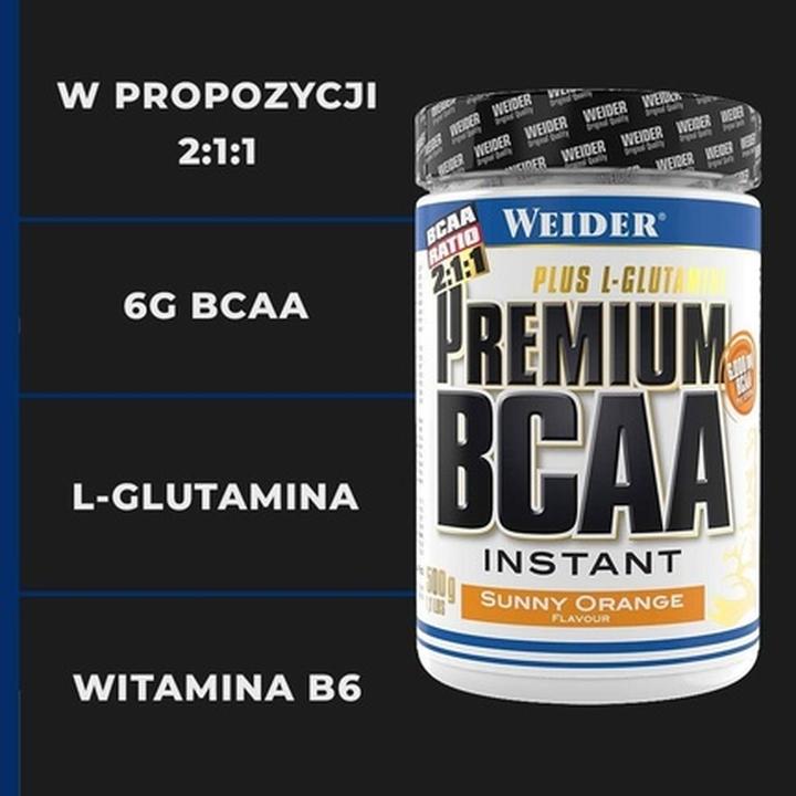 Produktbild Weider Premium BCAA Powder (500g Dose) (Orange, 1 x, 500 g)