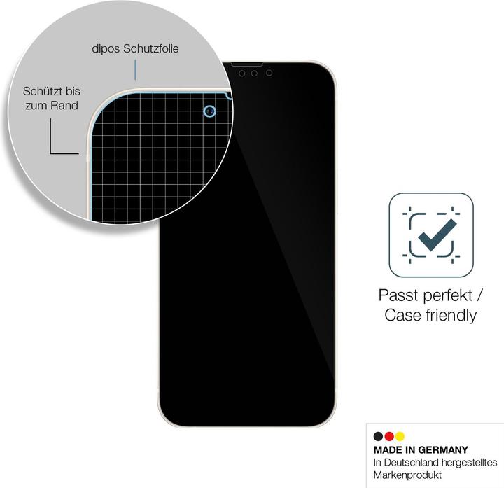 Produktbild Dipos Displayschutz Anti-Shock (1 Stück, Apple iPhone 13 Pro)