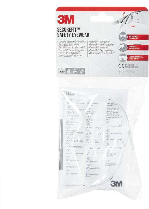 Actual product image 3M Safety goggles