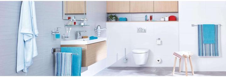 Actual product image tesa EKKRO glass shelf incl. adhesive solution without drilling (60 x 5 x 12 cm)