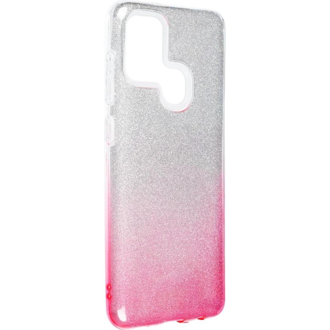 König Design Handyhülle für Samsung Galaxy A21s Schutzcase Cover Bumper Schale Glitzer Pink (Samsung Galaxy A21s), Smart...
