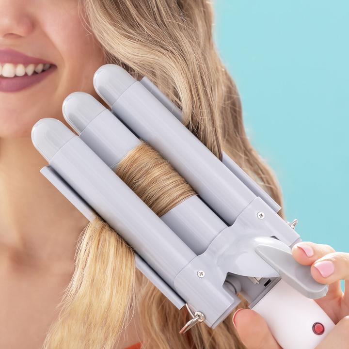 Immagine prodotto InnovaGoods Ferro arricciacapelli triplo in ceramica Triler
