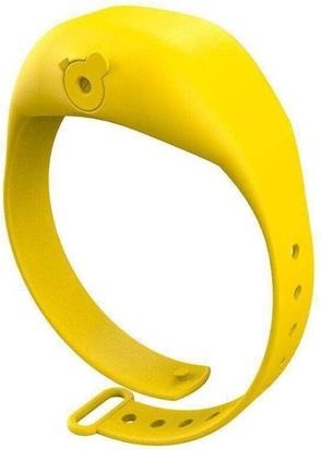 SqueezyBand Bracelet de gel réglable pour adultes Jaune