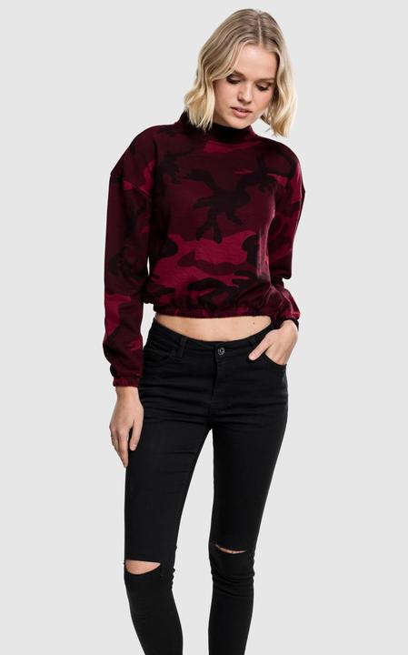 Actual product image Urban Classics Ladies Camo Turtleneck Crew (S)