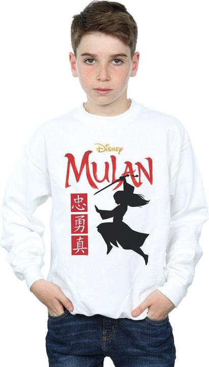 Produktbild Disney Mulan Movie Warrior Silhouette Sweatshirt Jungen (116)
