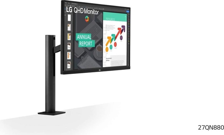 Actual product image LG 27QN880-B (2560 x 1440 pixels, 27")
