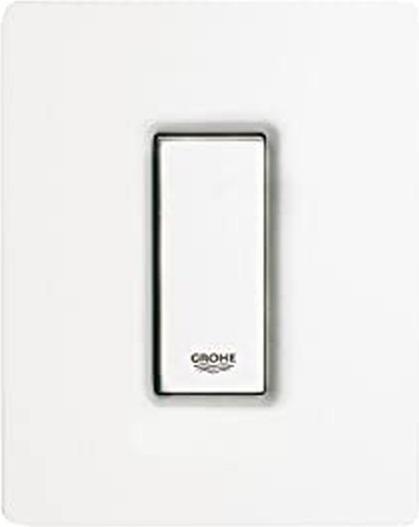Actual product image Grohe Skate Cosmopolitan actuator plate, for urinal, alpine white