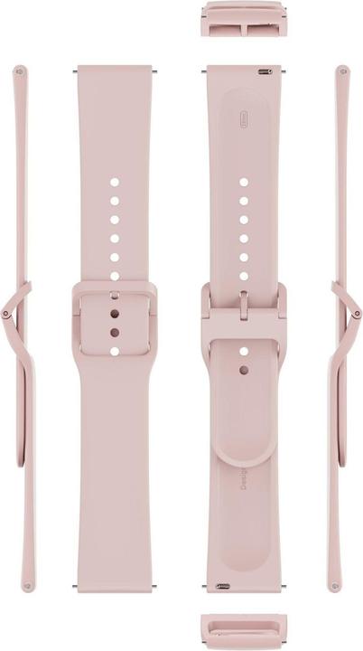 Actual product image Xiaomi Strap | 135mm - 205mm | Watch TPU Strap | Candy Pink (Thermoplastic polyurethane (TPU))