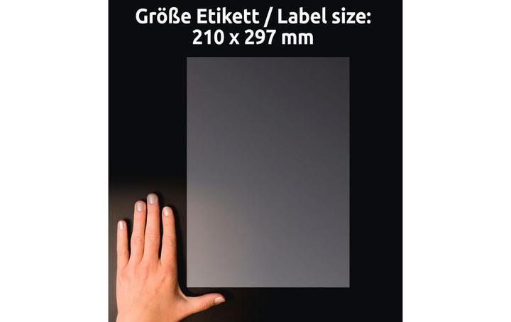 Produktbild Avery AVZ L8011-10 Antimikrobielle Etiketten 210x297mm transparent