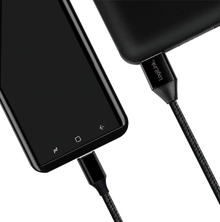 Produktbild LogiLink USB C — USB A (0.30 m, USB 2.0, 5 W)