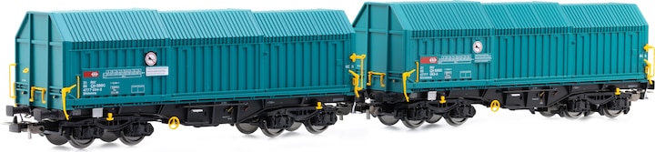 Actual product image Piko SBB 2er Set Teleskophaubenwg. C mit Y25-Drehgestellen Ep VI (Track VI)