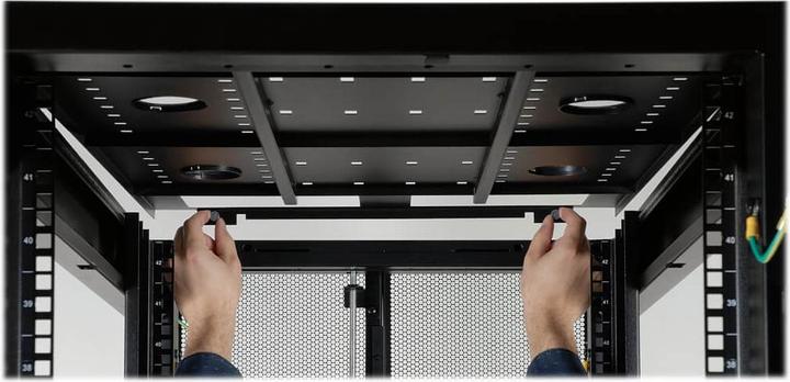 Produktbild Eaton 48U SmartRack Wide Standard-Depth Rack Enclosure Cabinet with doors & side panels (48 HE, 19 Zoll Rack)